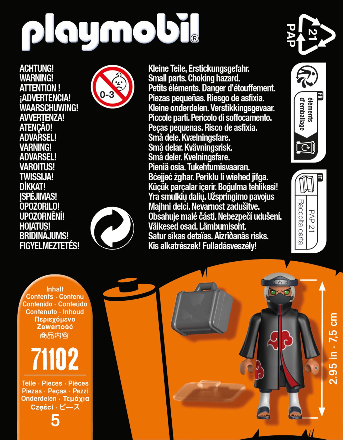 Figura Kakuzu Playmobil Naruto 5