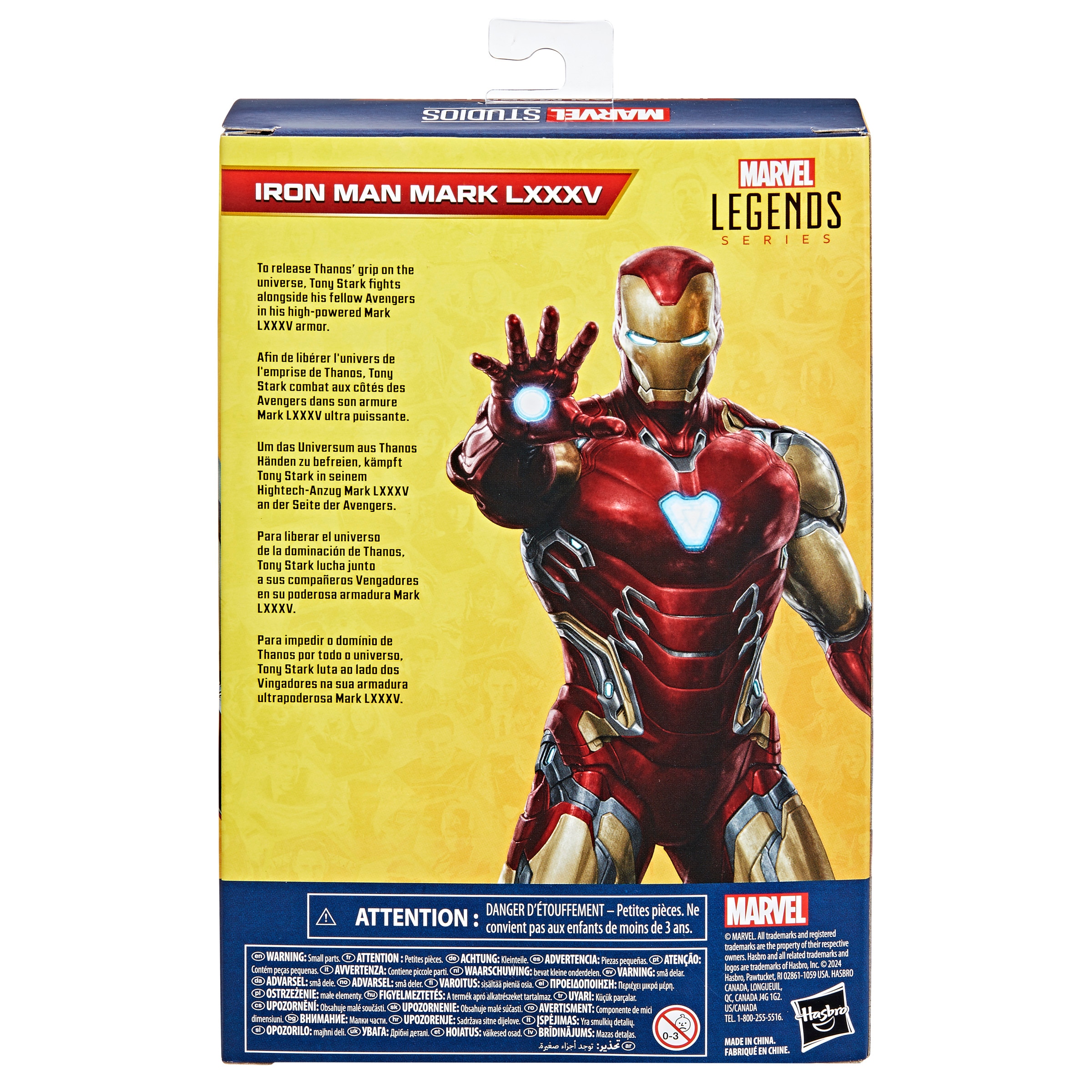 Firgura Iron Man Legends Marvel Hasbro 6