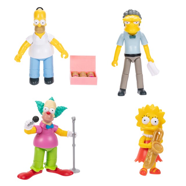 Figura 13 cm Los Simpsons Serie 2 Jakks Pacific modelos surtidos