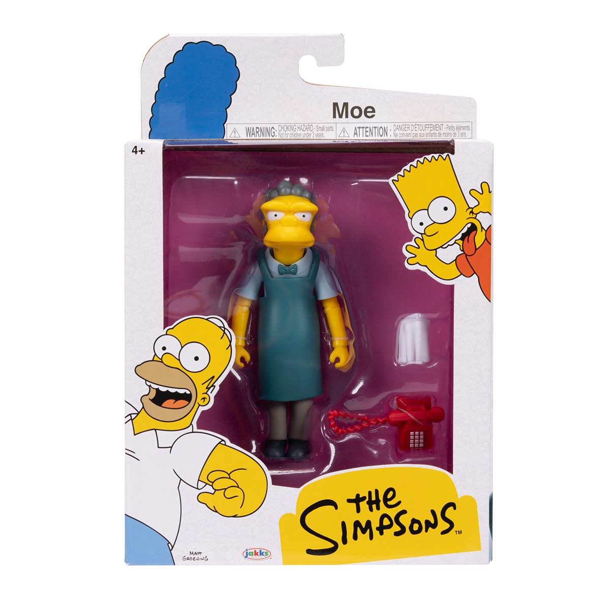 Figura 13 cm Los Simpsons Serie 2 Jakks Pacific modelos surtidos 17