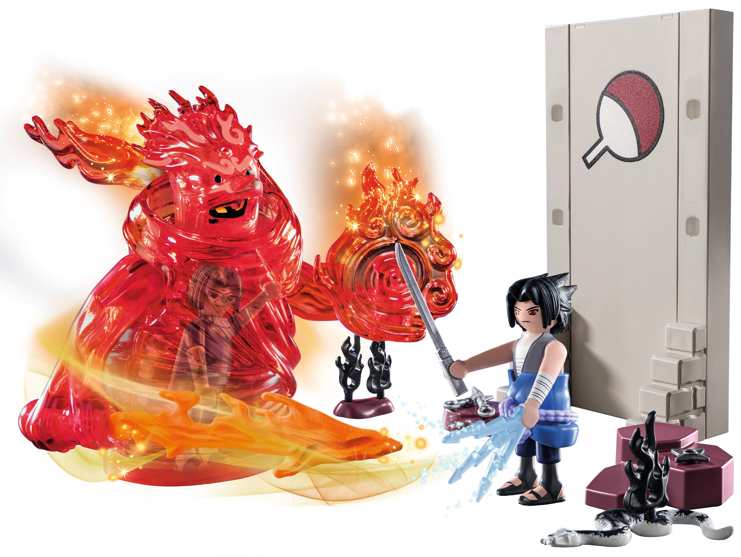 Set Sasuke Vs. Itachi Playmobil Naruto 3