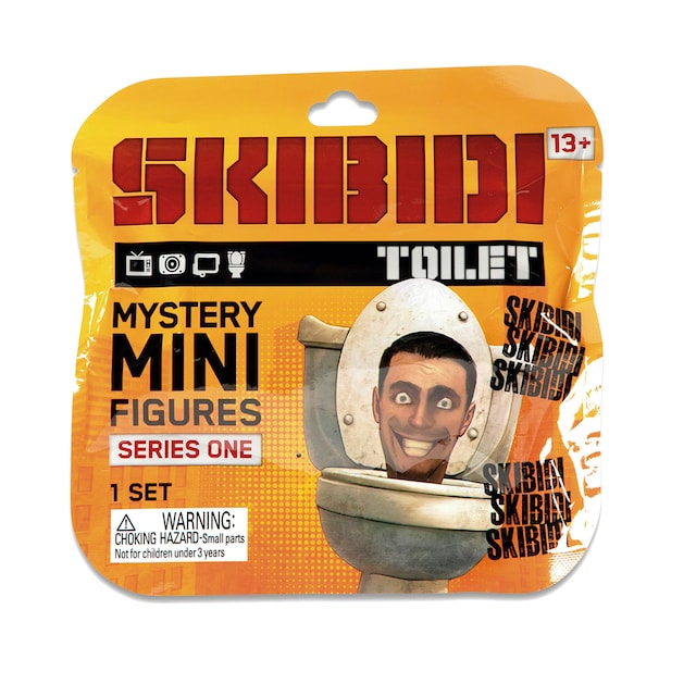 Imagen 0 de Mini figura misteriosa Skibidi Toilet Bonkers modelos surtidos