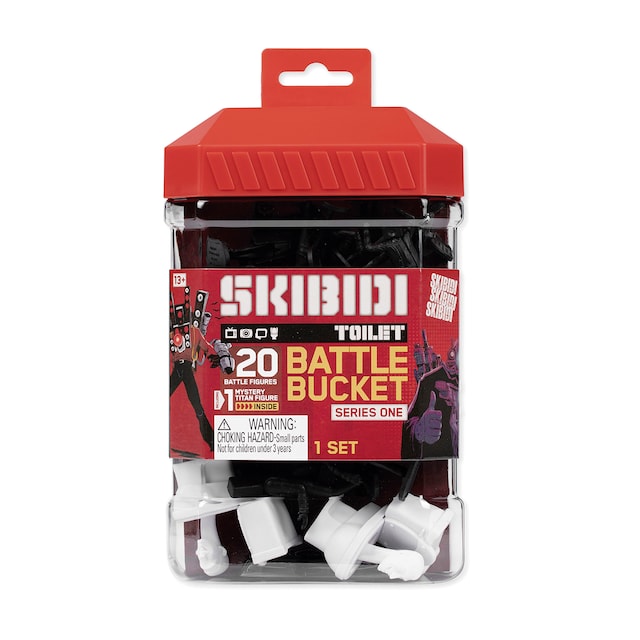 Imagen 0 de Figura Battle Bucket Skibidi Toilet Bonkers