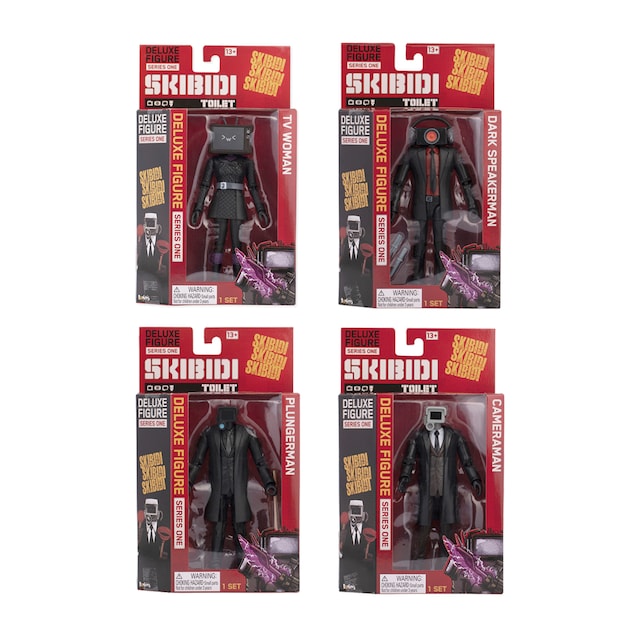 Imagen 0 de Figura Deluxe 16  cm Cameraman Skibidi Toilet Bonkers