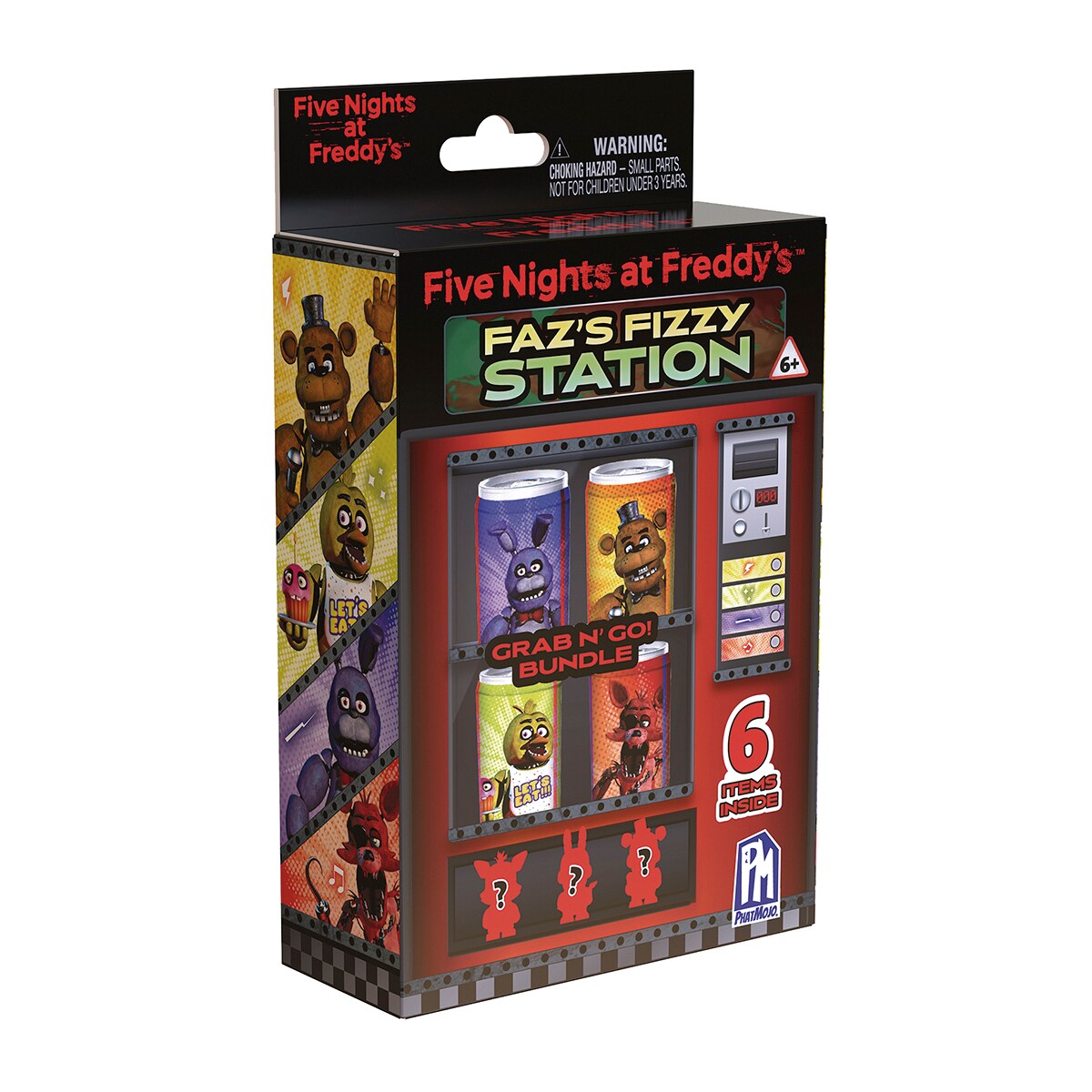 Bundle Mini Figuras Grab Go Five Night's at Freddys Phat Mojo