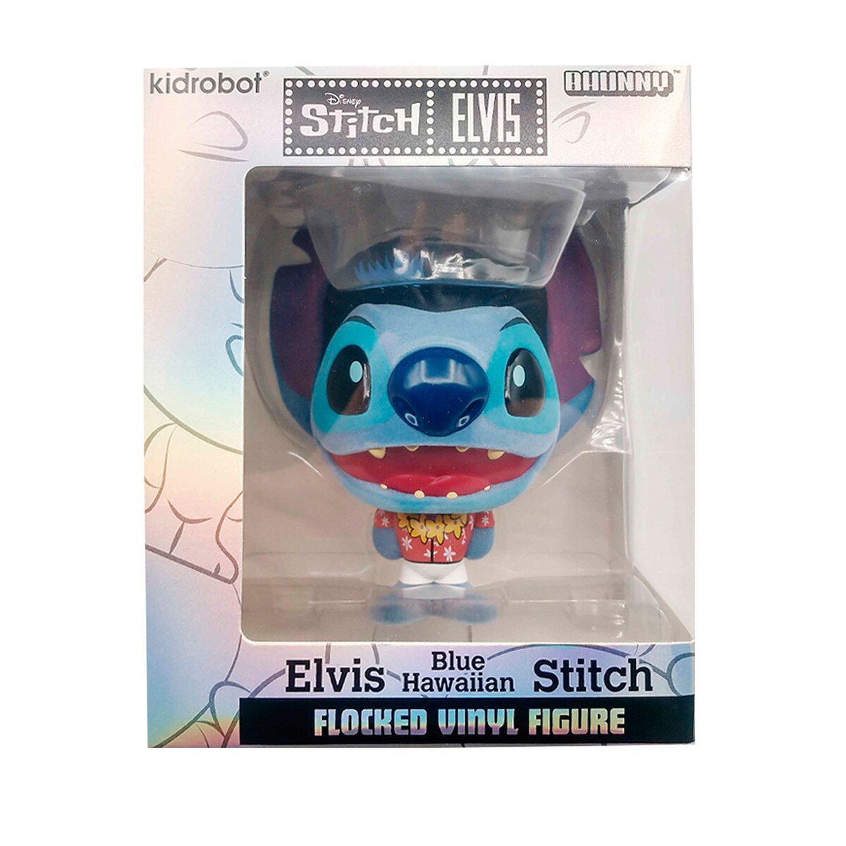 Figura Bhunny Stitch Elvis Hawai Disney Kidrobot 3