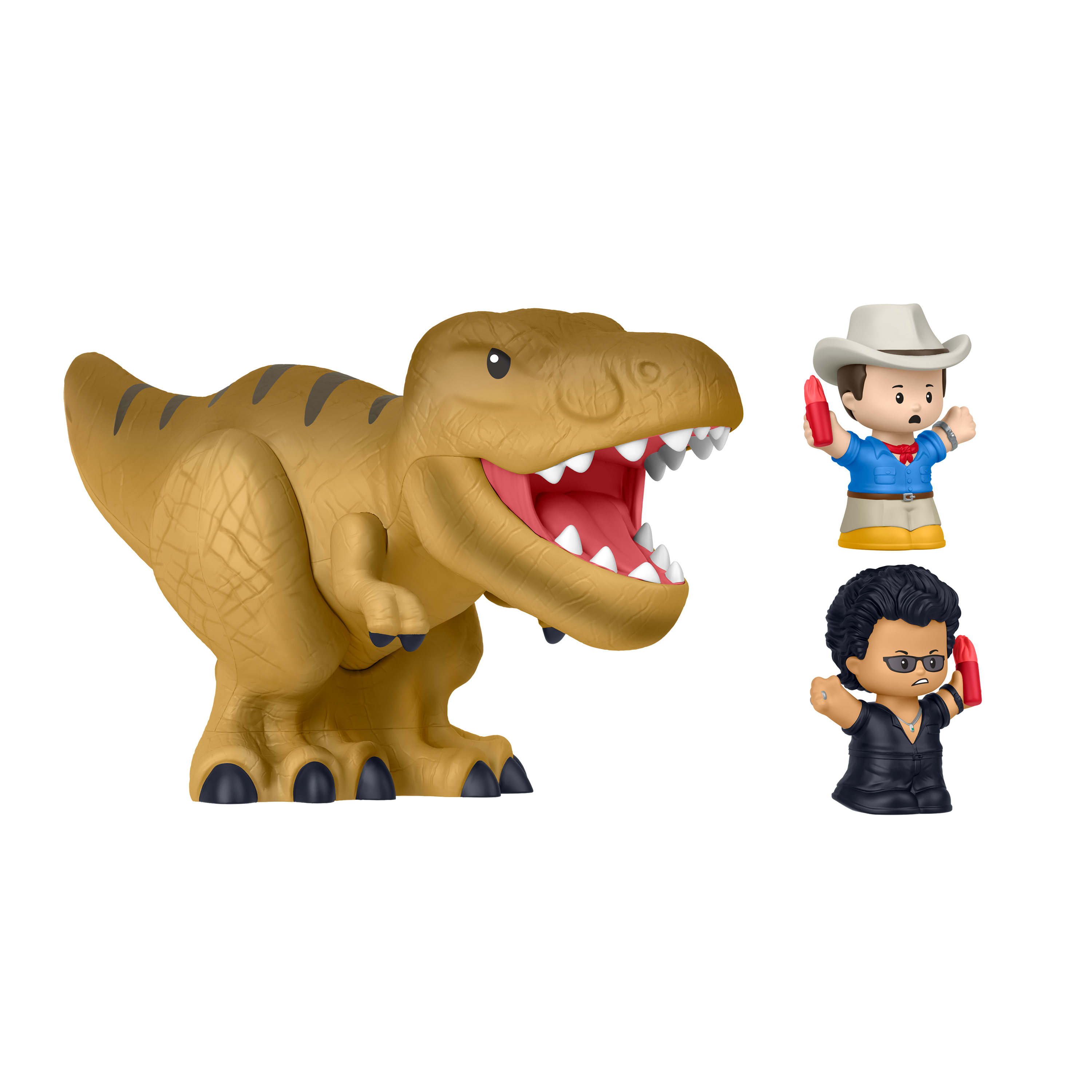 Set edición especial Parque Jurásico Little People Collector Fisher-Price 5