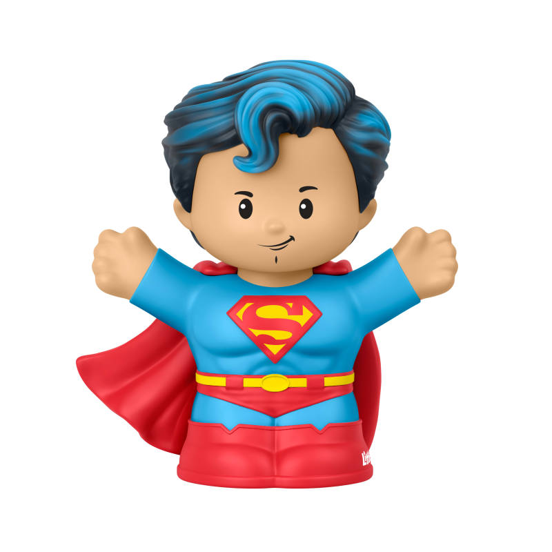 Set figuras Superman a través de los tiempos Little People Collector Fisher-Price 3