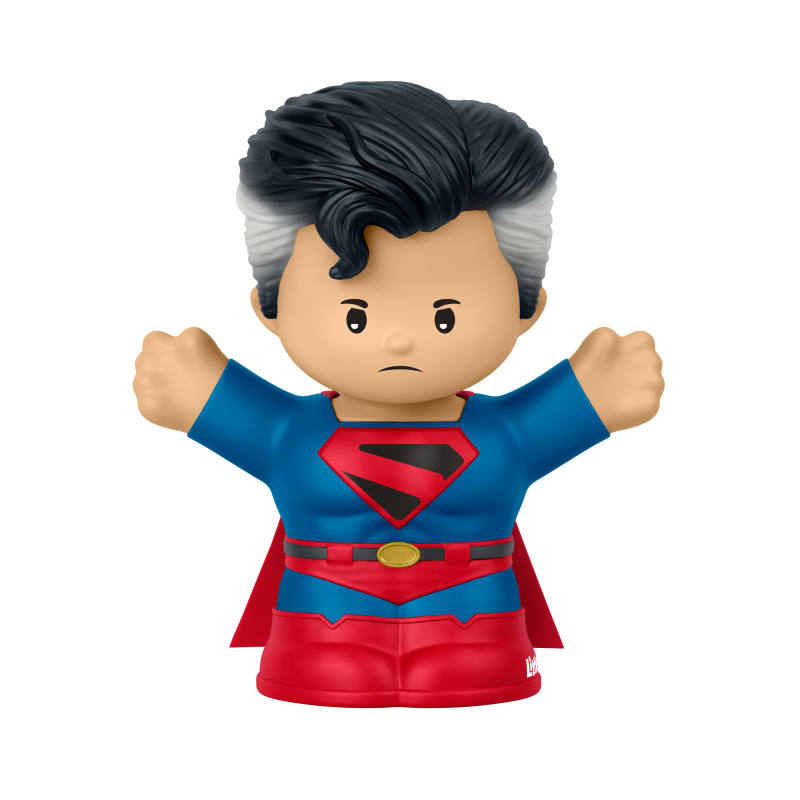 Set figuras Superman a través de los tiempos Little People Collector Fisher-Price 4