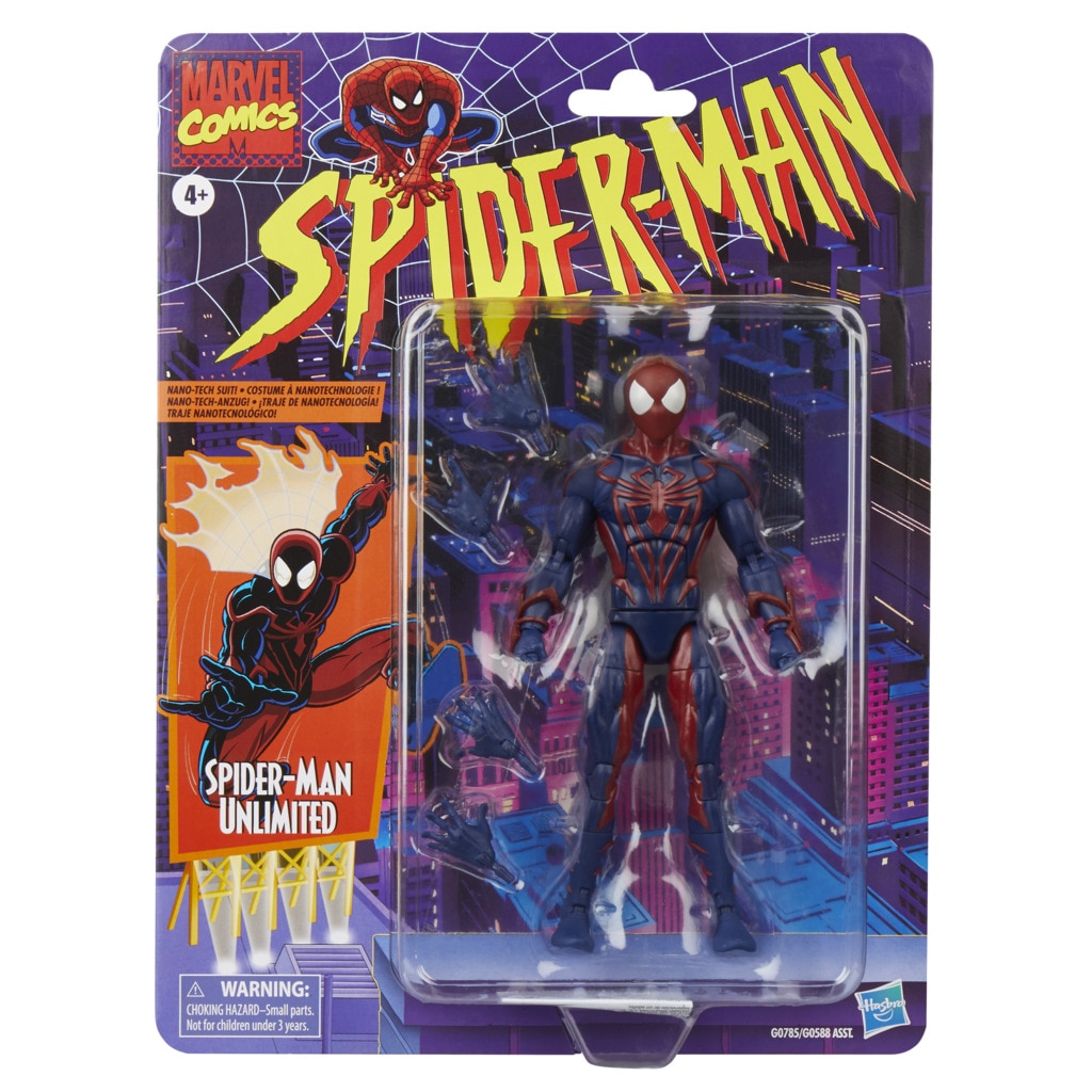 Figura Spider-Man Unlimited Marvel Legends Series Hasbro 3