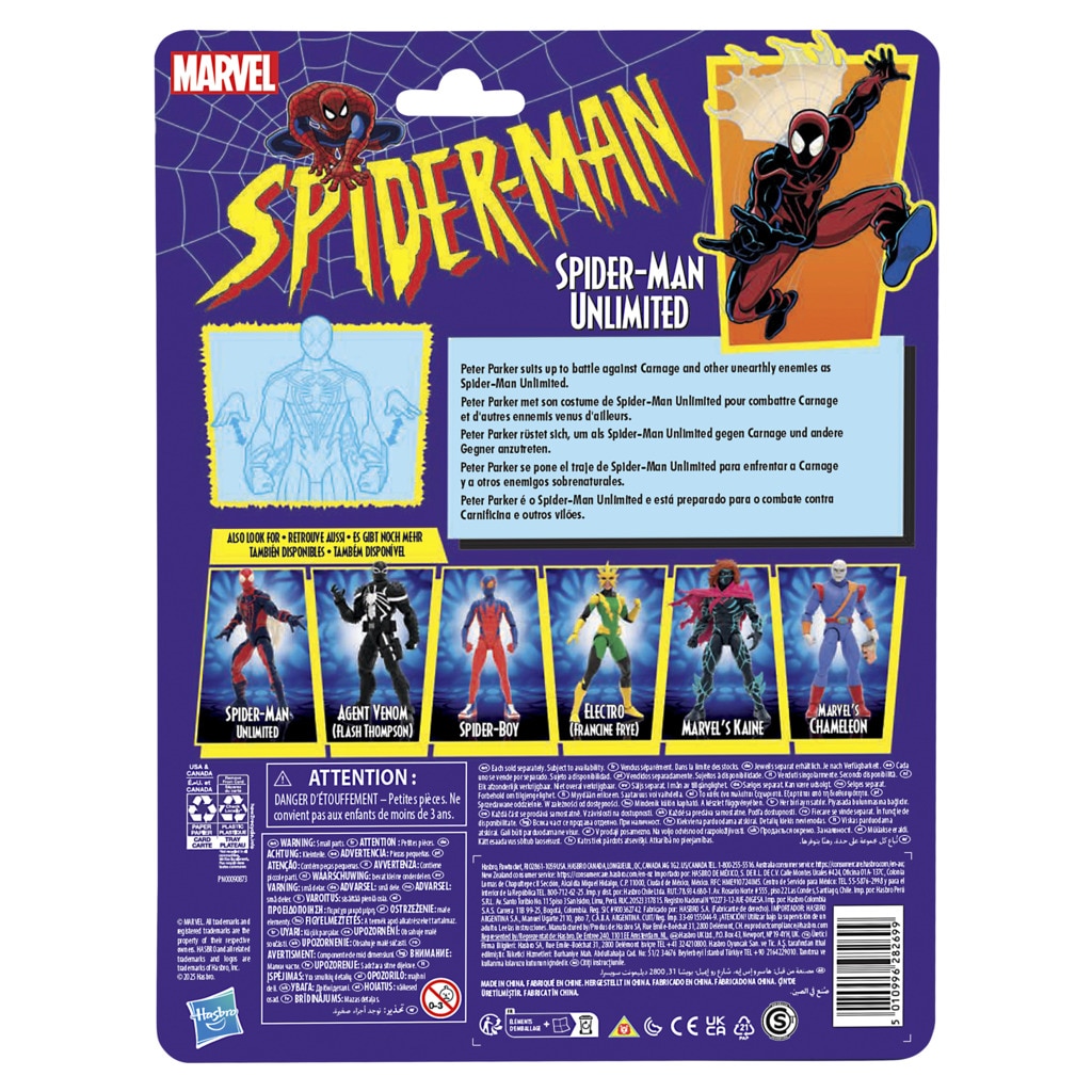Figura Spider-Man Unlimited Marvel Legends Series Hasbro 10