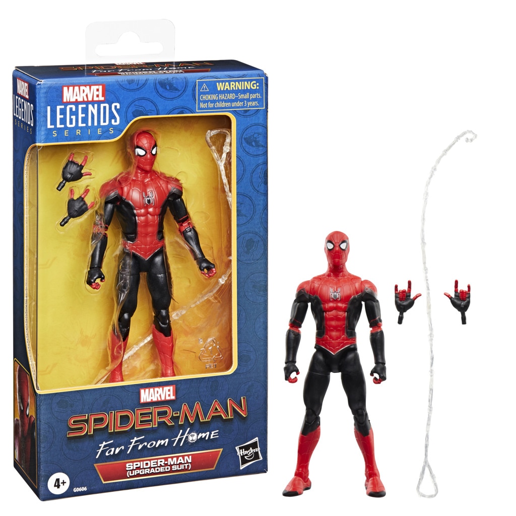 Figura Spider-Man Upgraded Suit Marvel Legends Series Hasbro 11
