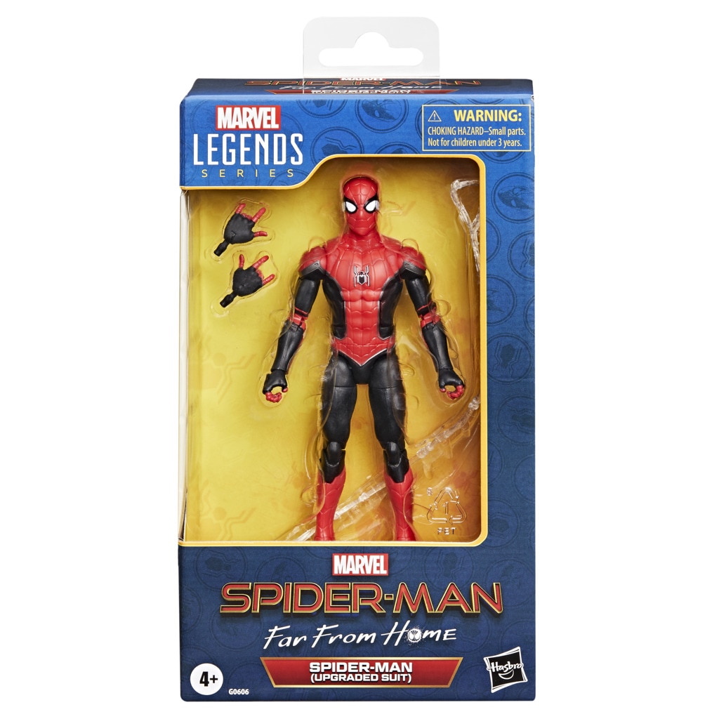 Figura Spider-Man Upgraded Suit Marvel Legends Series Hasbro 12