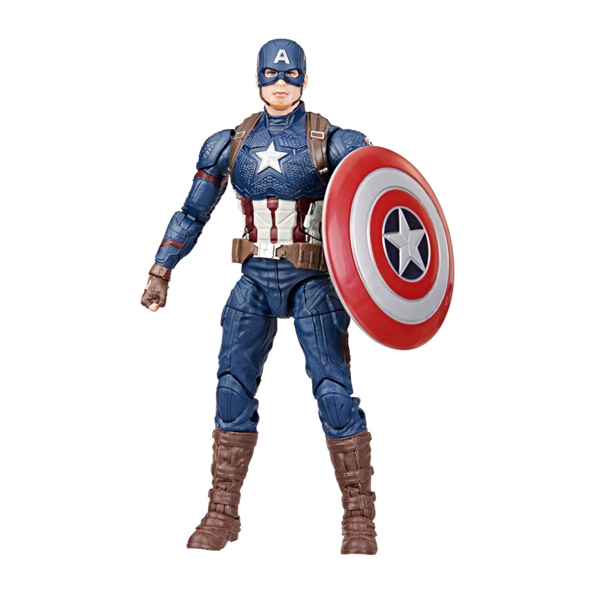 Hasbro – Figura de acción del Capitán América Marvel Legends Series Hasbro.