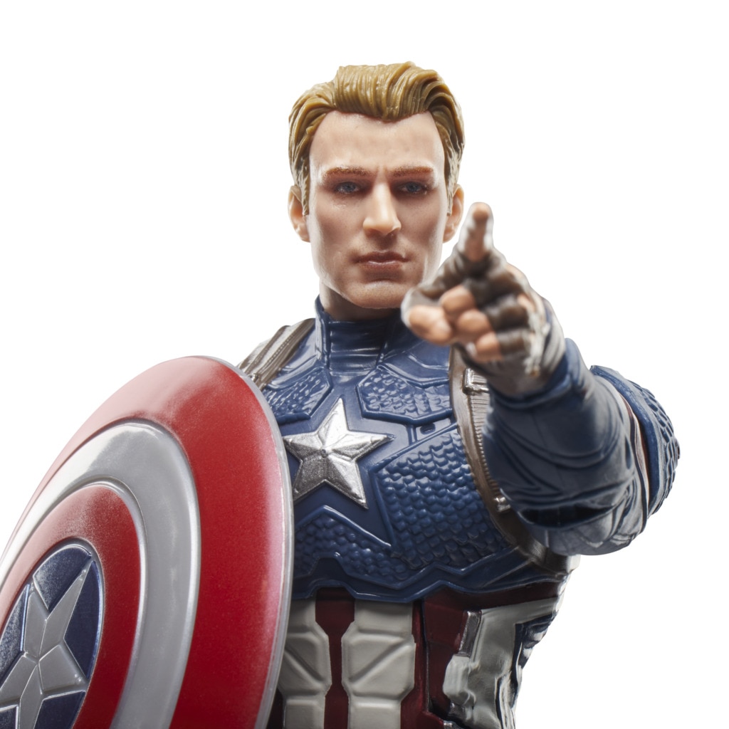 Figura de acción del Capitán América Marvel Legends Series Hasbro 2