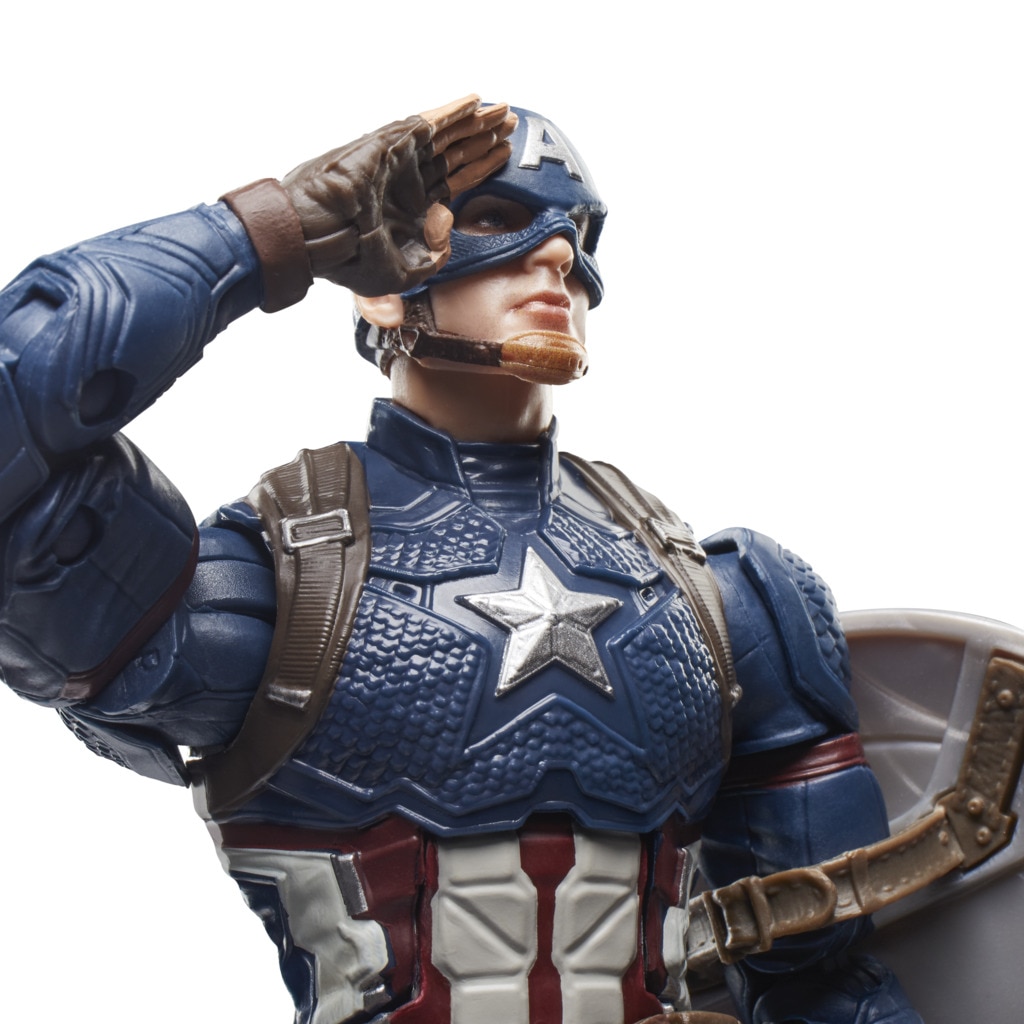 Figura de acción del Capitán América Marvel Legends Series Hasbro 3