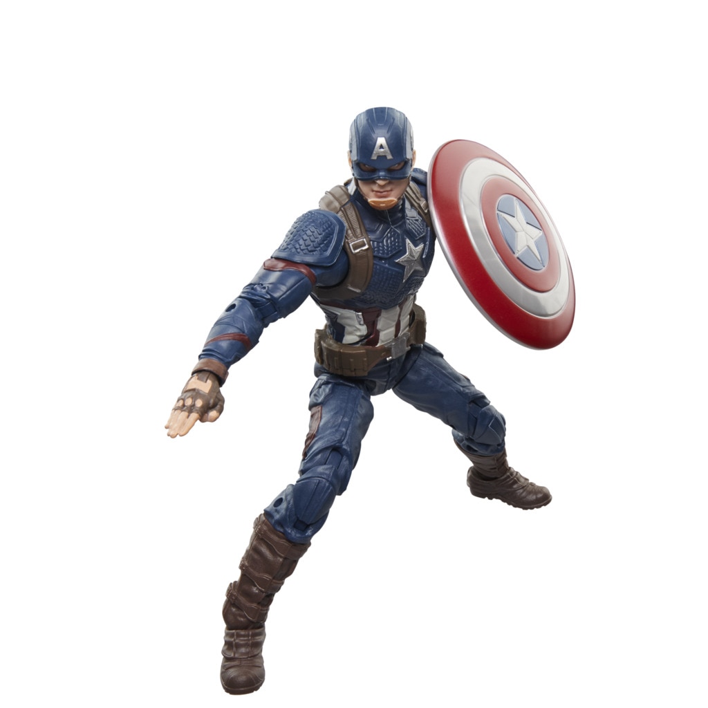 Figura de acción del Capitán América Marvel Legends Series Hasbro 8