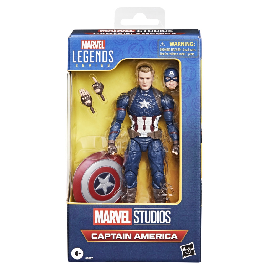 Figura de acción del Capitán América Marvel Legends Series Hasbro 10