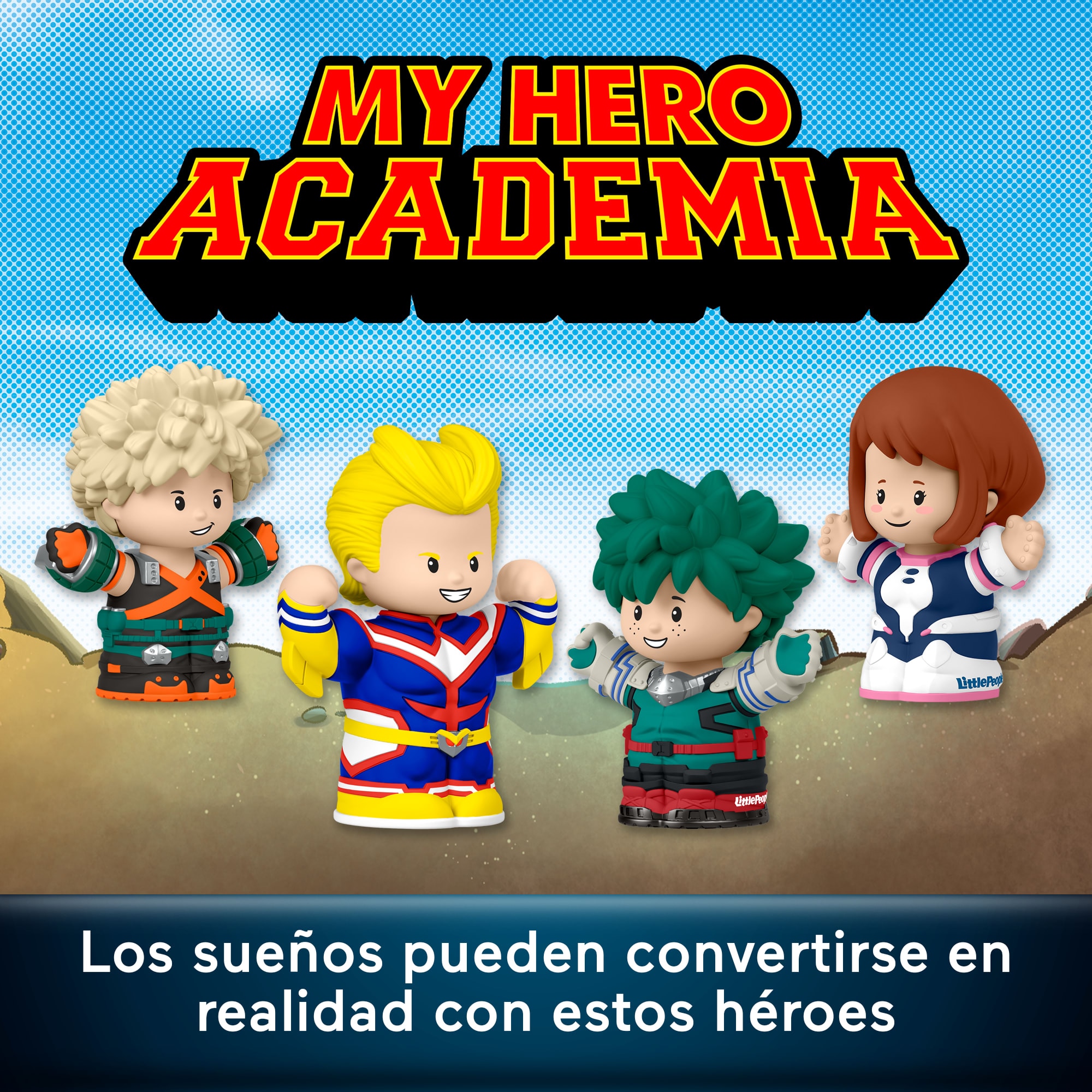 Figura Little People Collector My Hero Academia Fisher Price 3