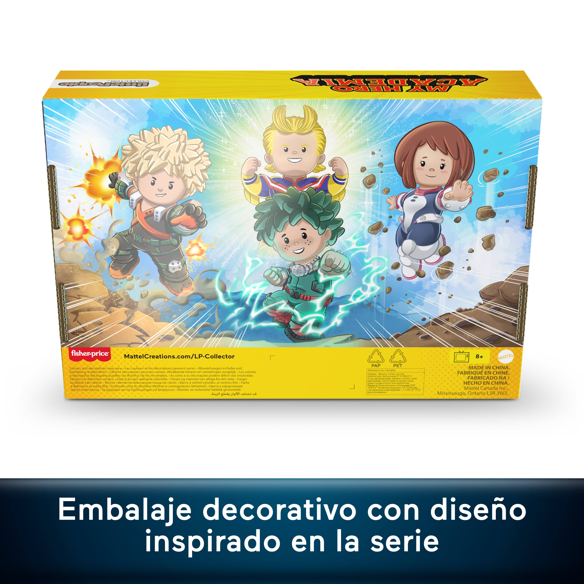 Figura Little People Collector My Hero Academia Fisher Price 5
