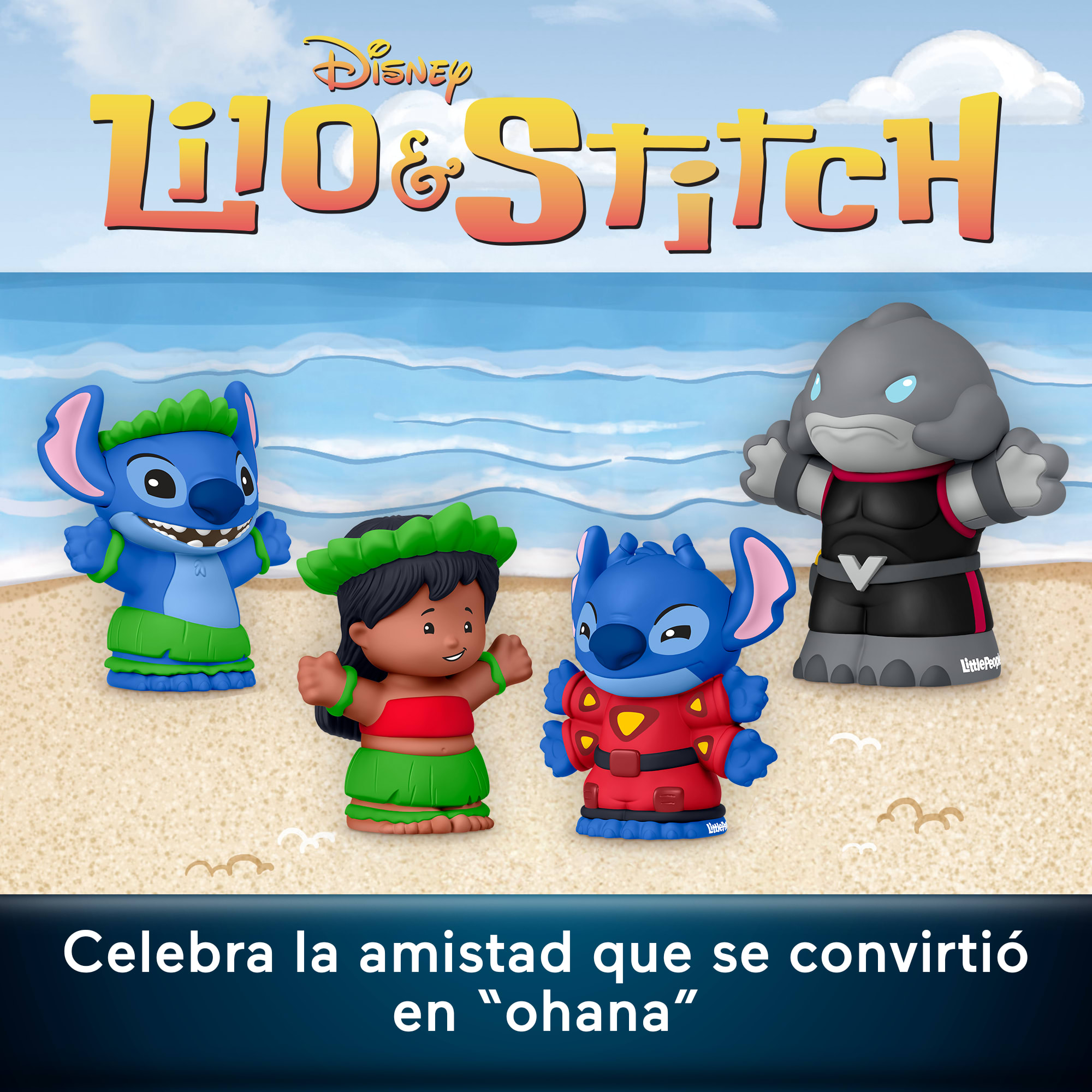 Figura Little People Collector Disney Lilo & Stitch Fisher Price 2