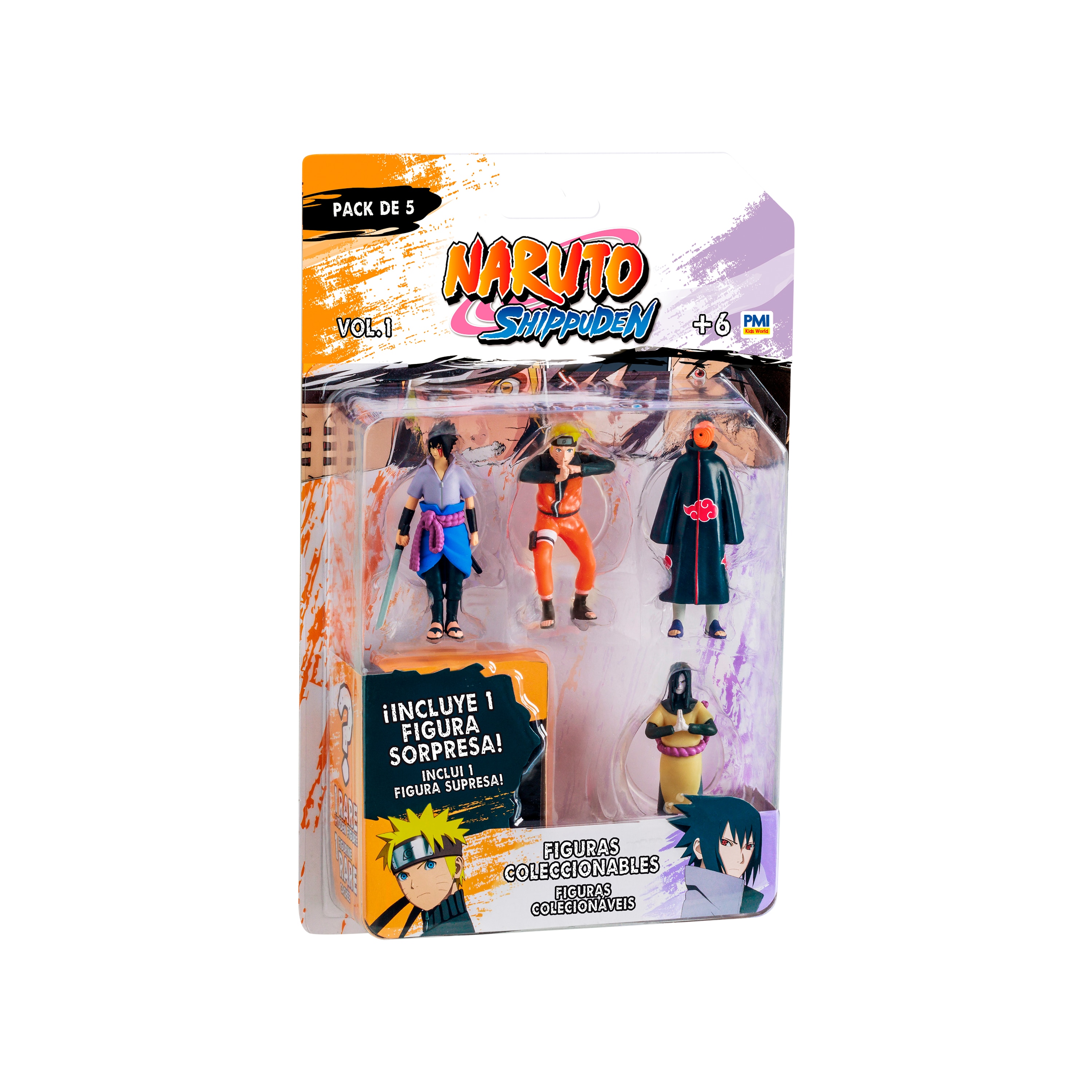 Pack de 5 figuras de Naruto 5