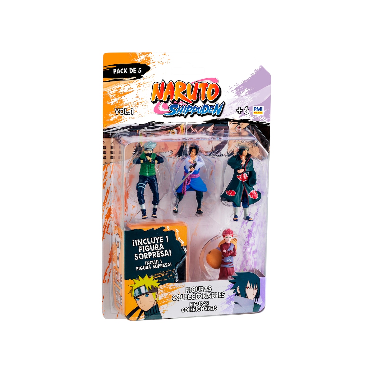 Pack de 5 figuras de Naruto 6