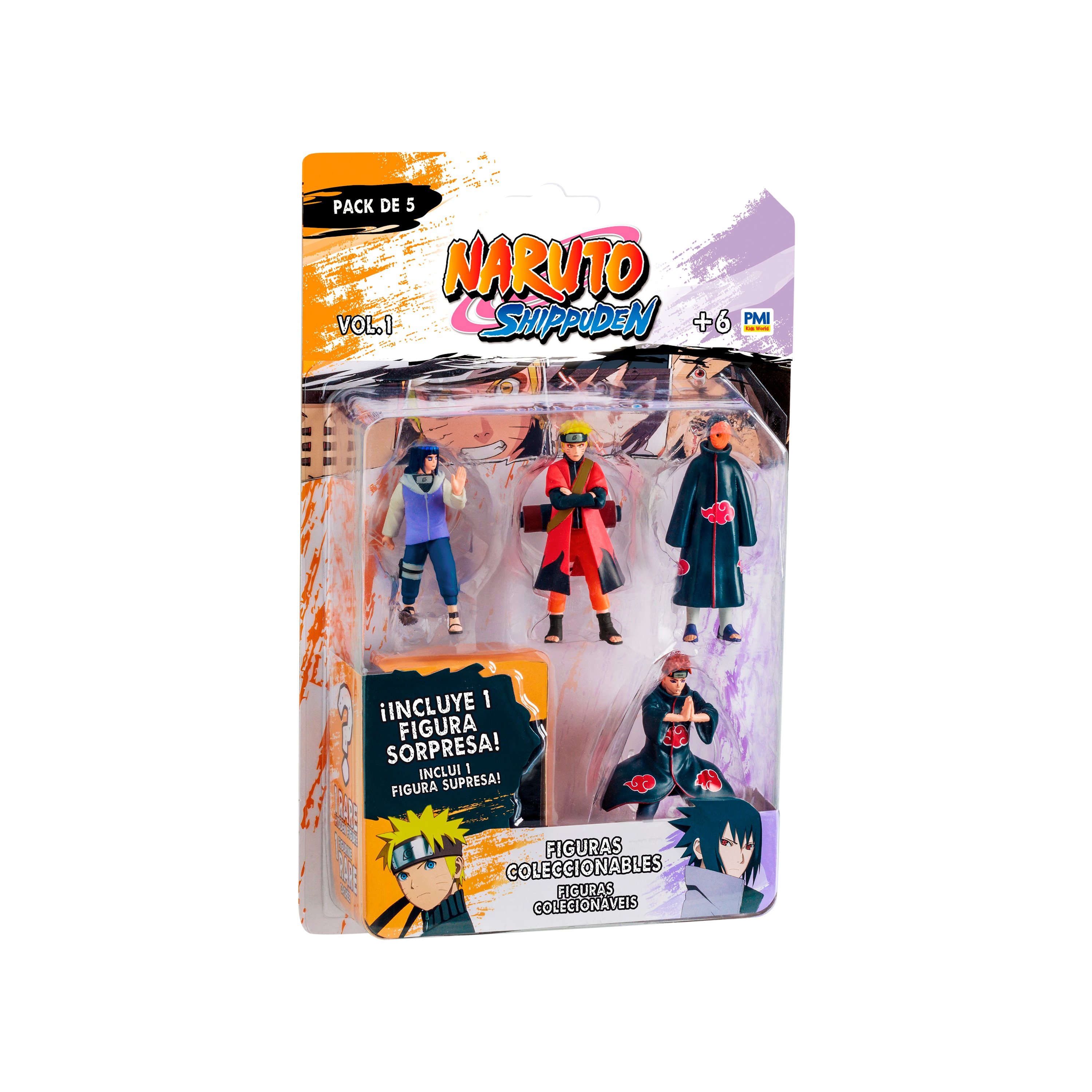 Pack de 5 figuras de Naruto 8