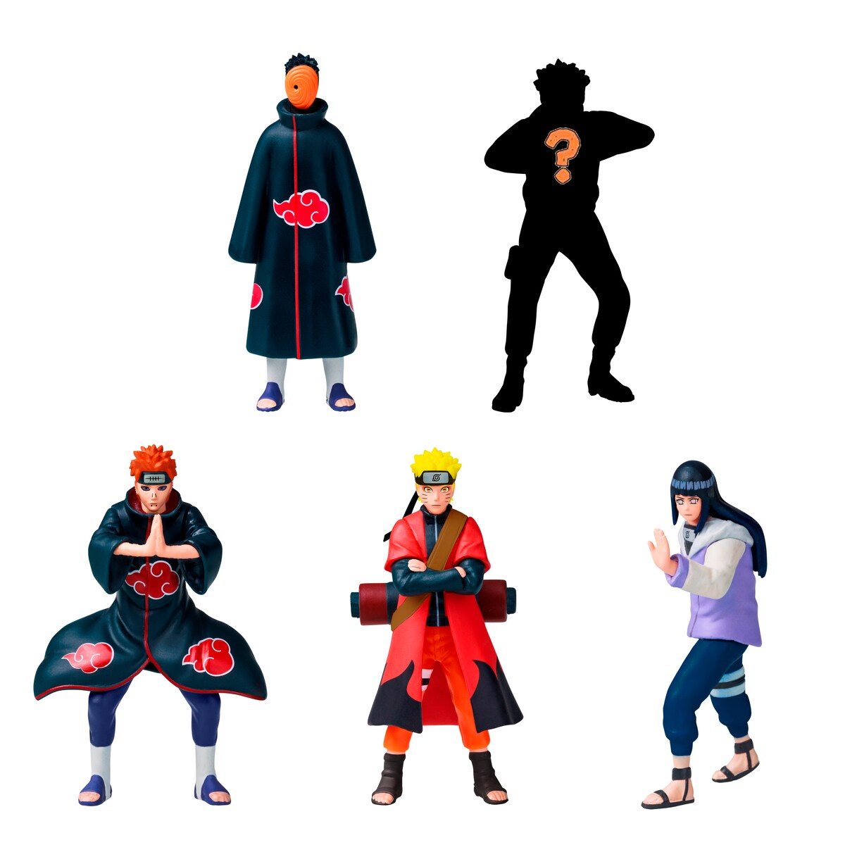 Pack de 5 figuras de Naruto 9