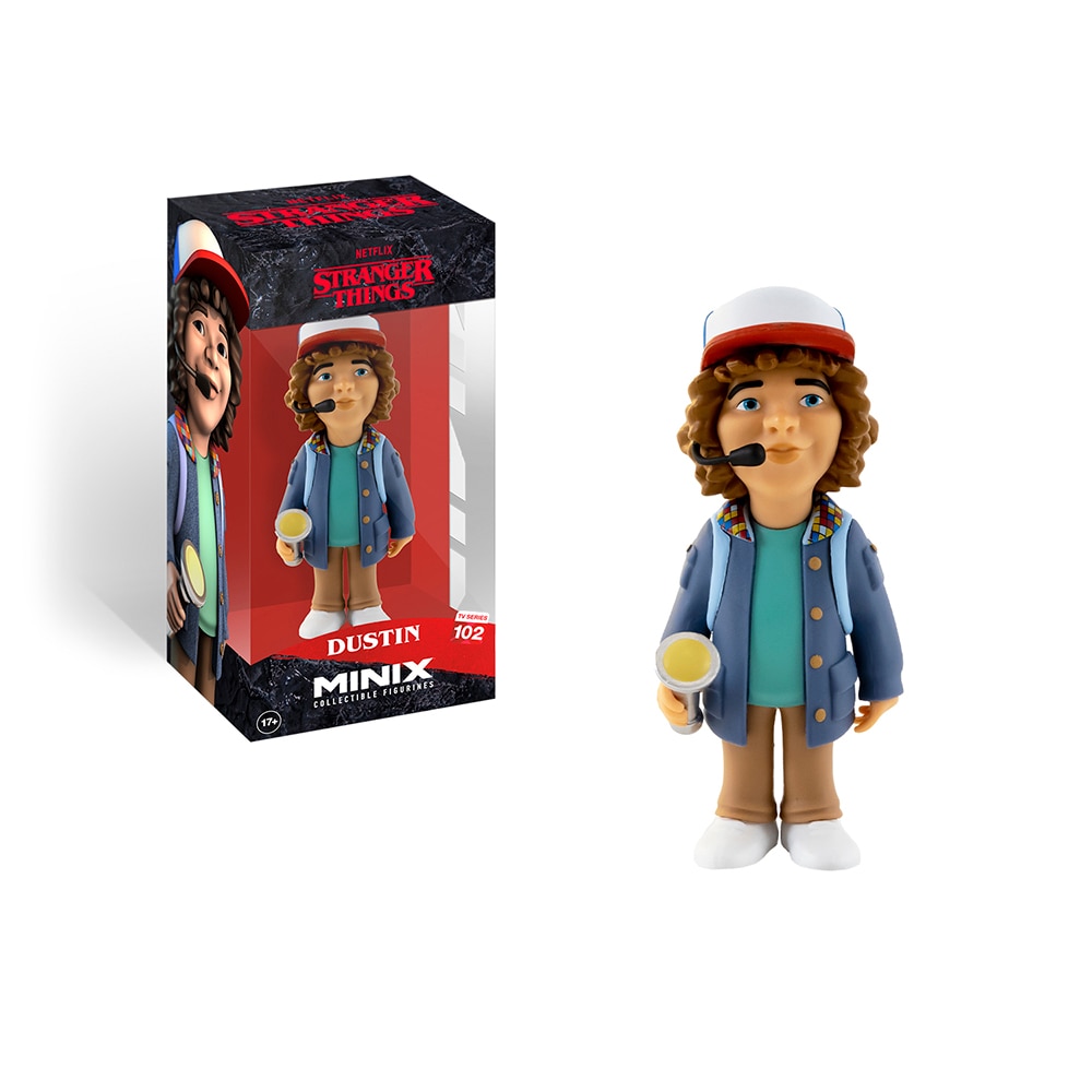 Figura Dustin 12 cm Stranger Things Minix Entretenimiento 2