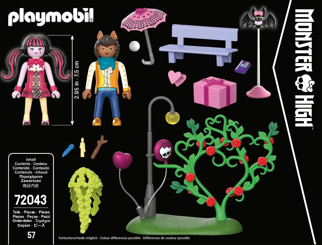 Playmobil Monster High Cita de San Valentín 3