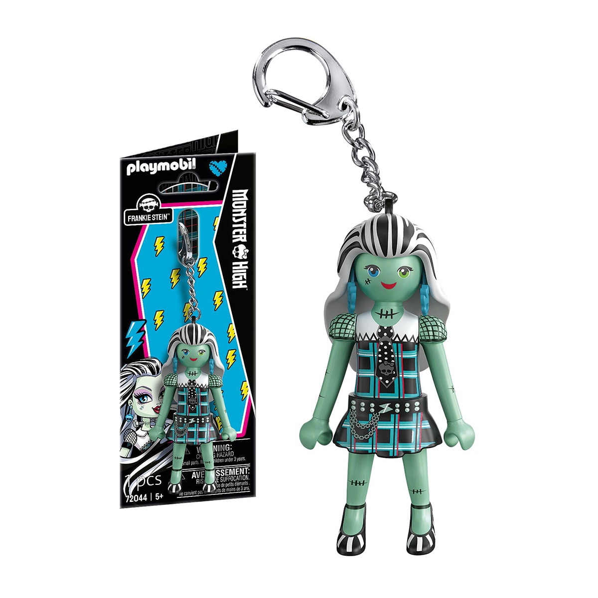 Figura Playmobil Monster High com porta-chaves Frankie Stein 1