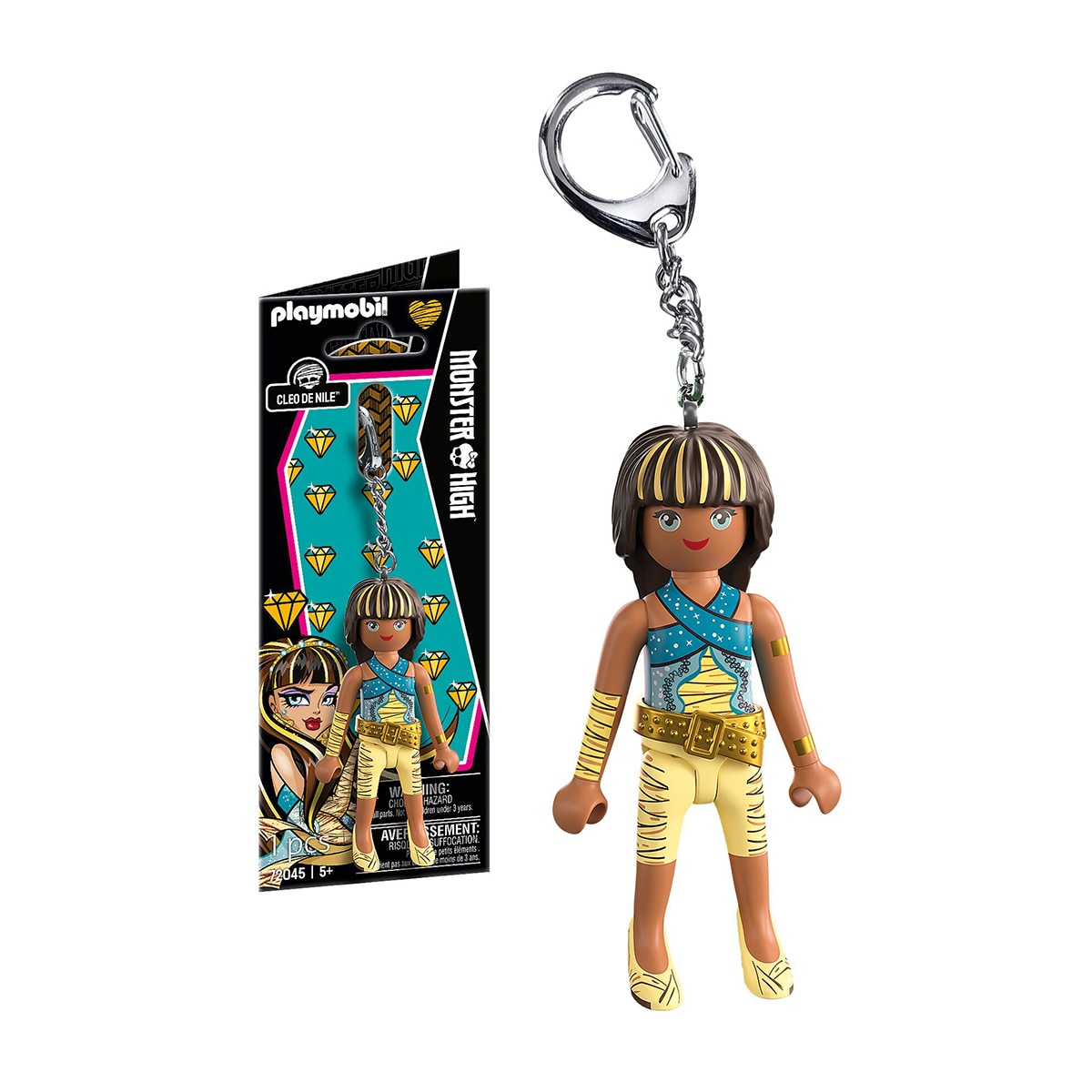 Playmobil - Llavero Cleo De Nile Monster High Playmobil