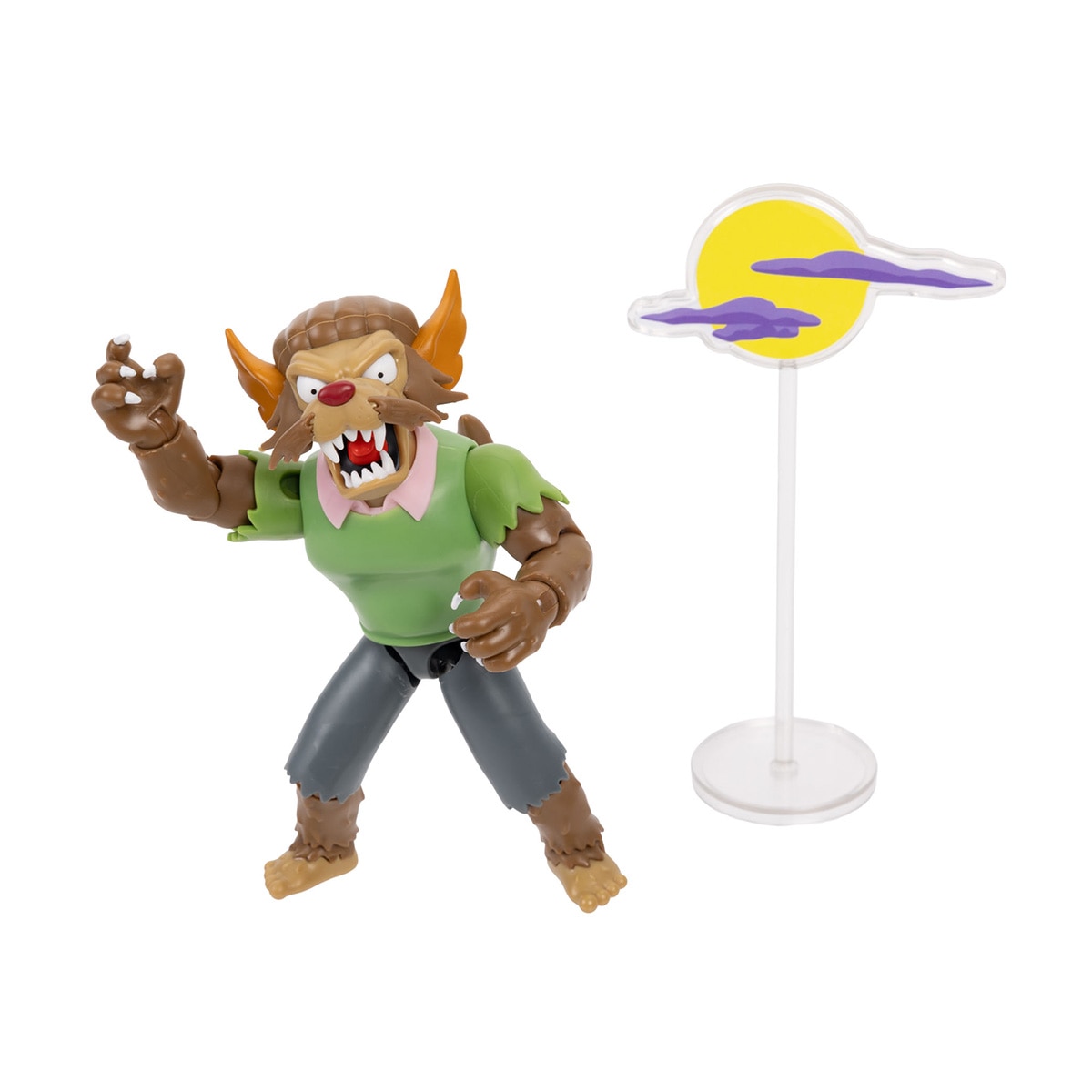 Imagen 6 de Figura Ned Hombre Lobo 13 cm Casa del Terror de Los Simpsons Disney Jakks