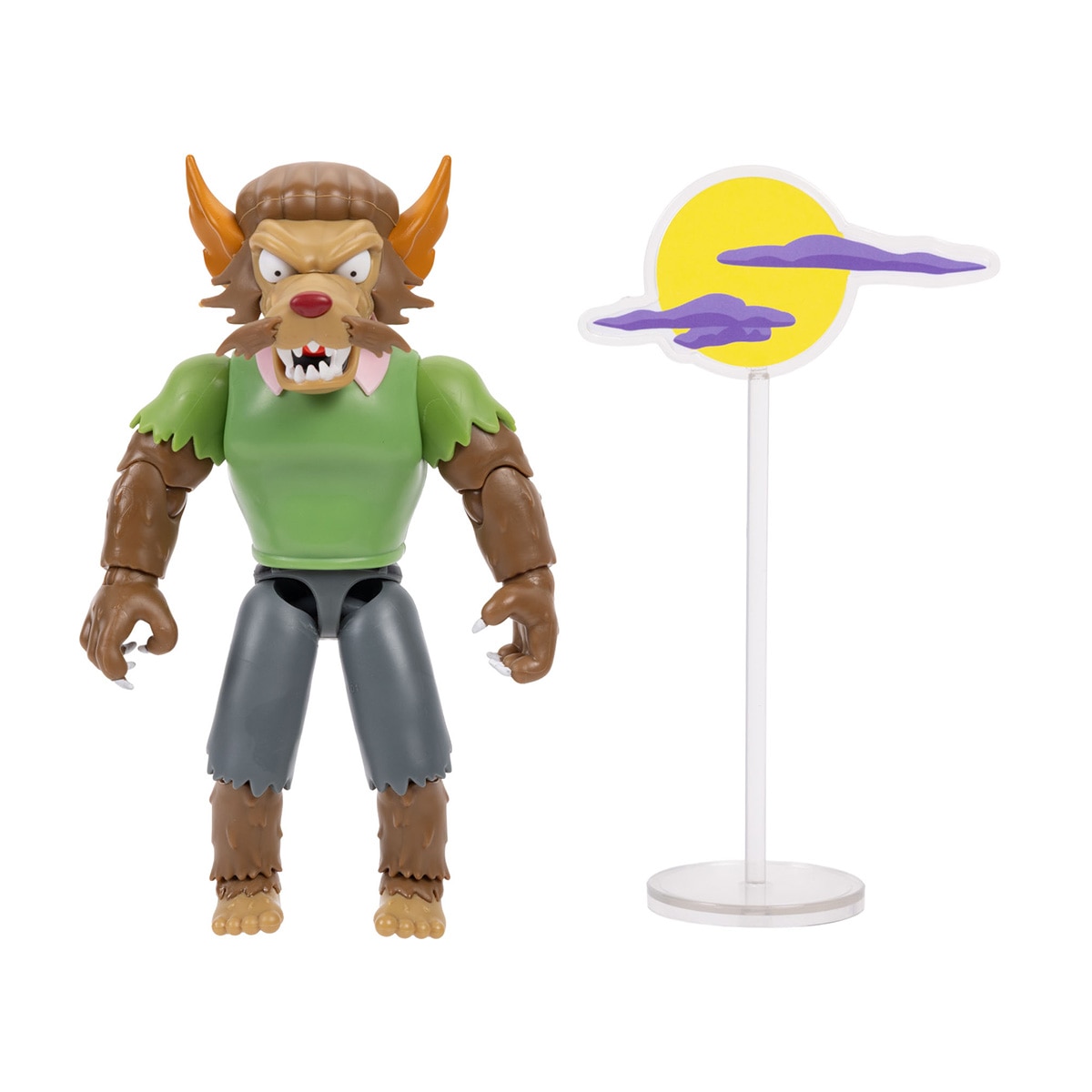 Imagen 7 de Figura Ned Hombre Lobo 13 cm Casa del Terror de Los Simpsons Disney Jakks