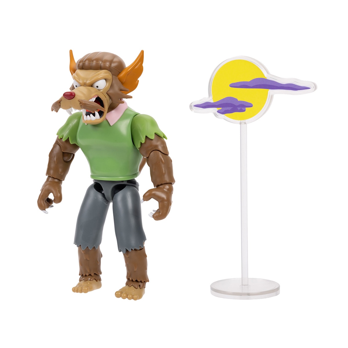 Imagen 8 de Figura Ned Hombre Lobo 13 cm Casa del Terror de Los Simpsons Disney Jakks