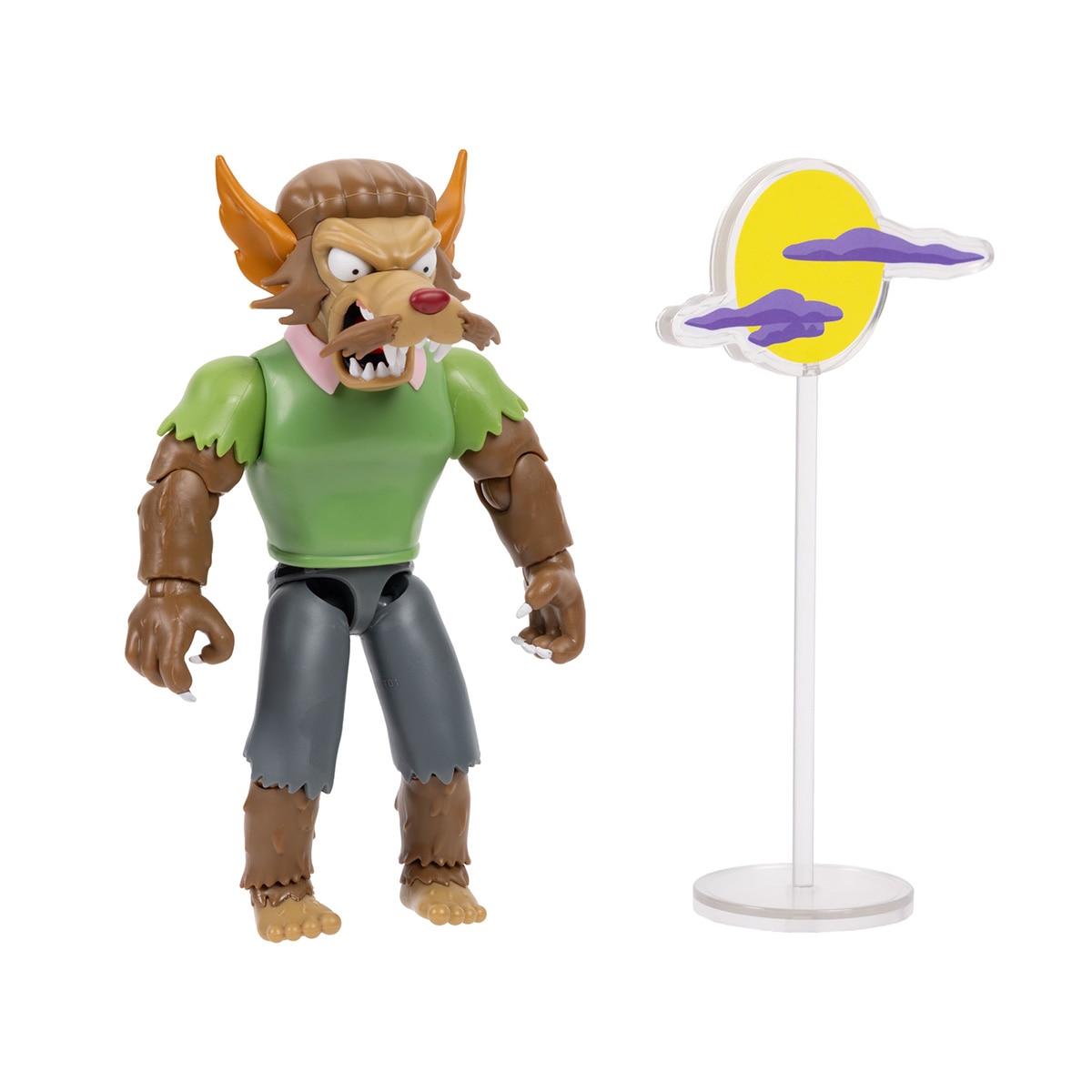 Imagen 9 de Figura Ned Hombre Lobo 13 cm Casa del Terror de Los Simpsons Disney Jakks
