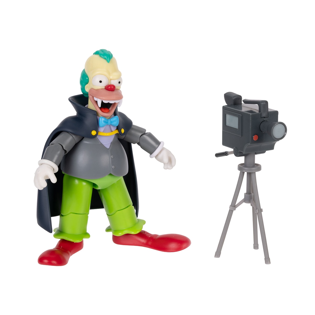 Imagen 7 de Figura Krusty Vampiro 13 cm Casa del Terror de Los Simpsons Disney Jakks