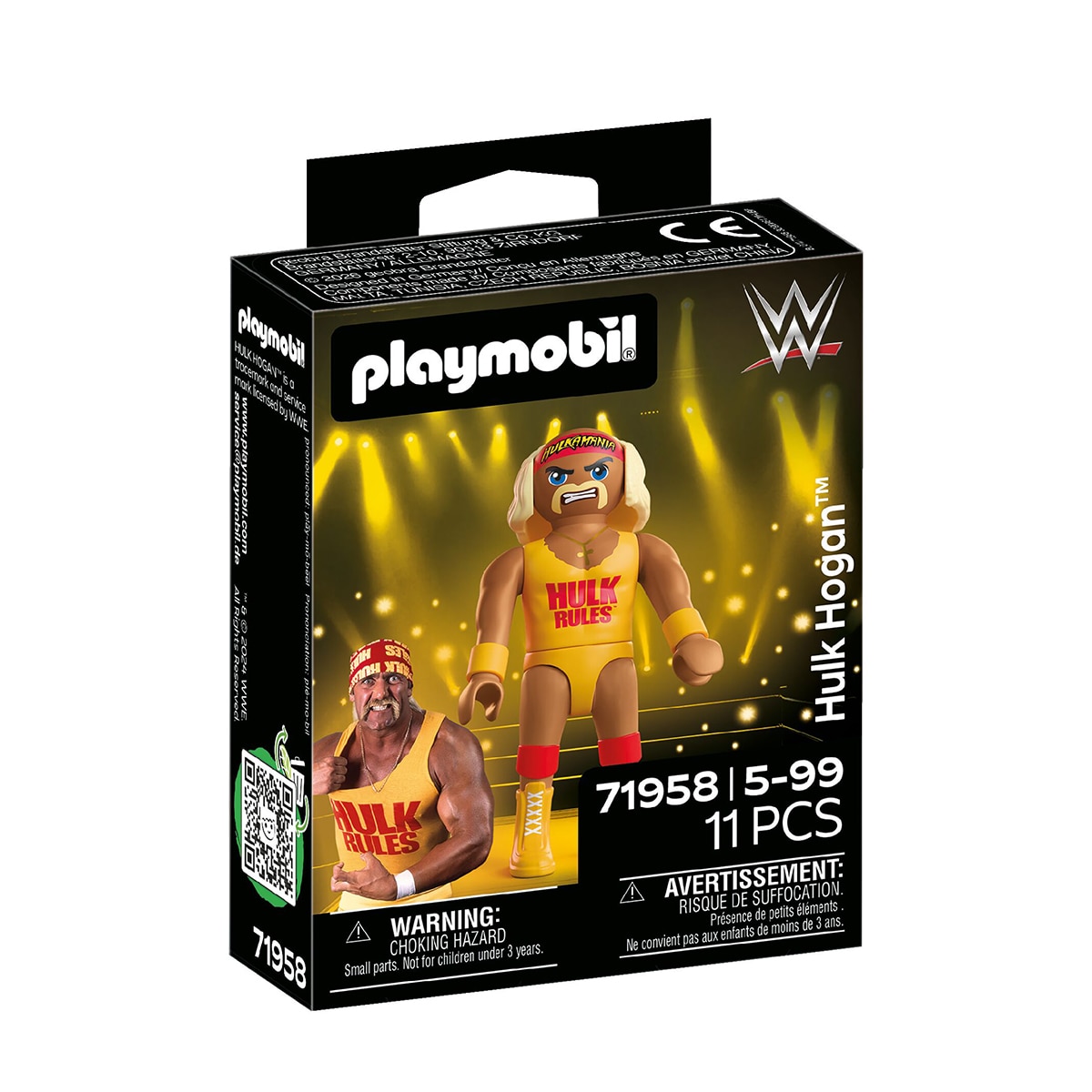 Imagen 0 de Figura Hulk Hogan WWE Playmobil
