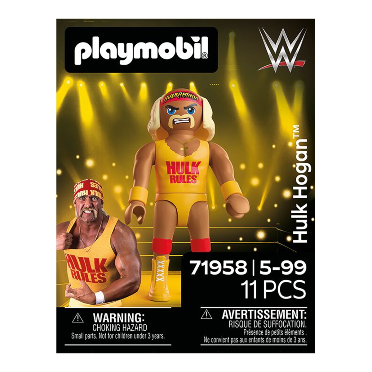 Figura Hulk Hogan WWE Playmobil 2
