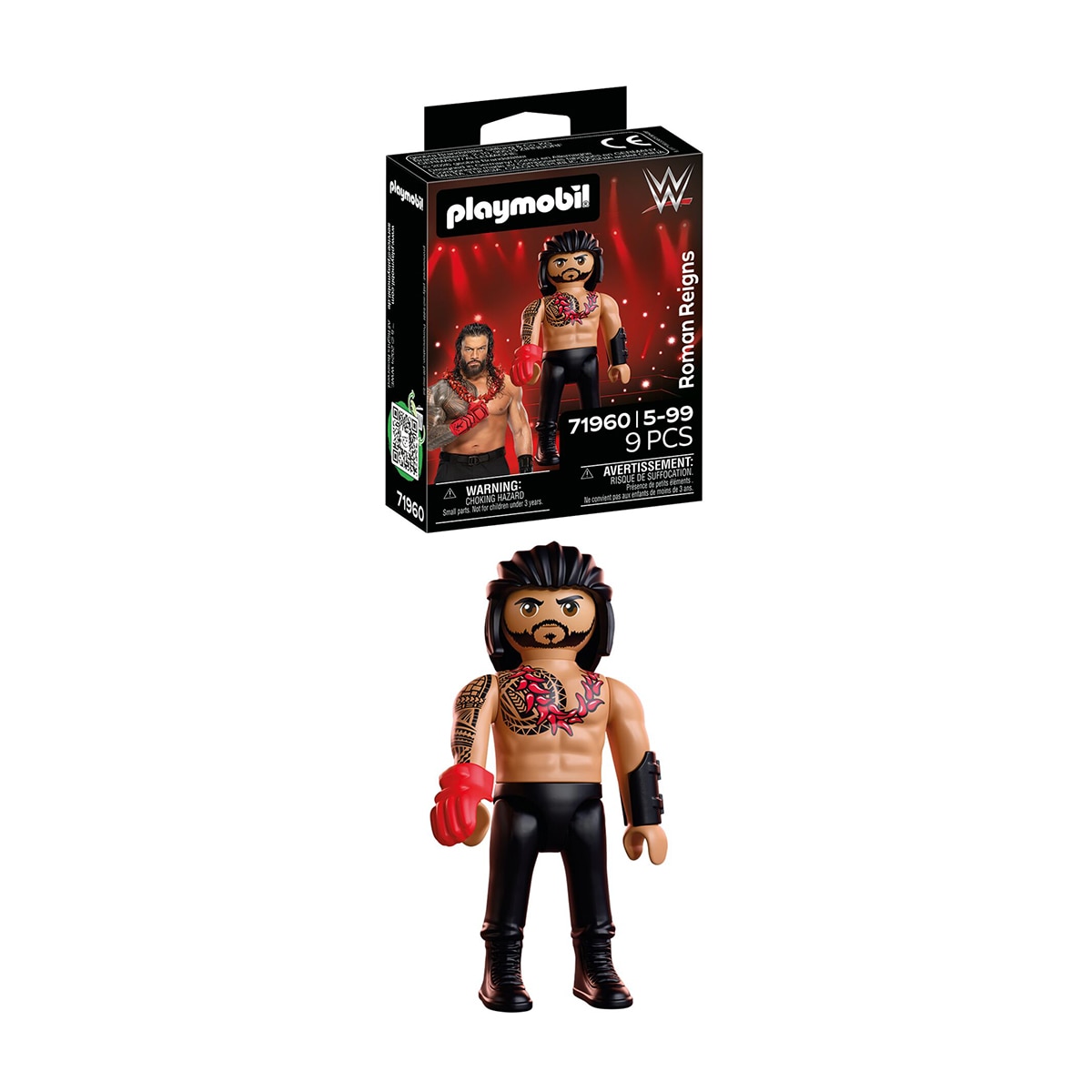 Figura Roman Reigns WWE Playmobil 2