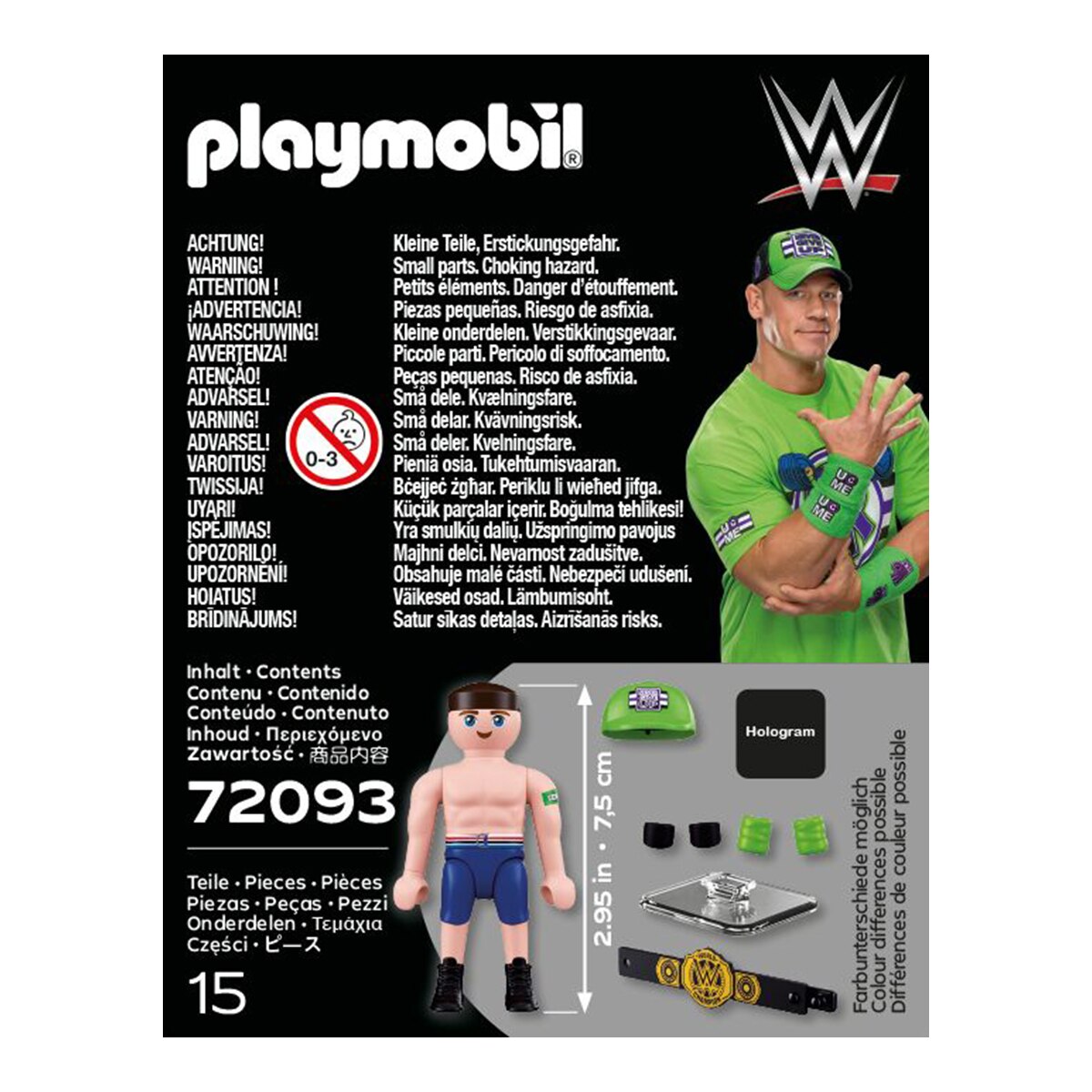 Figura John Cena WWE Playmobil 3
