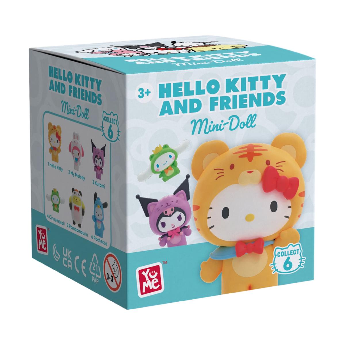 Mini figura Forest Friends Series Sanrio 5 cm, modelos surtidos 4