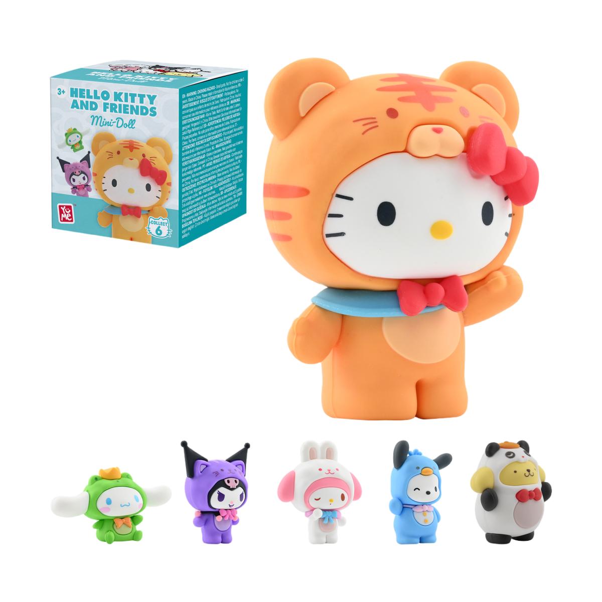 Mini figura Forest Friends Series Sanrio 5 cm, modelos surtidos 5