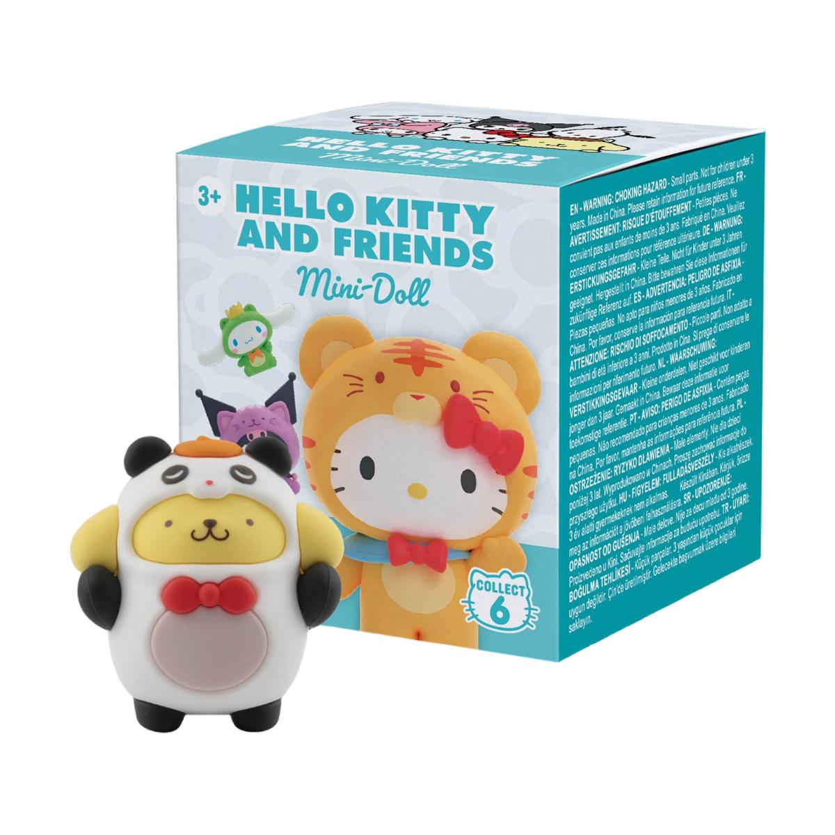 Mini figura Forest Friends Series Sanrio 5 cm, modelos surtidos 10