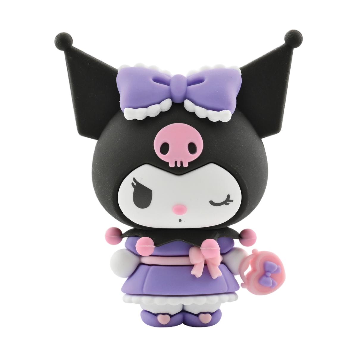 Imagen 5 de Mini figura Kuromi Birthday Party Series Sanrio 5 cm, modelos surtidos