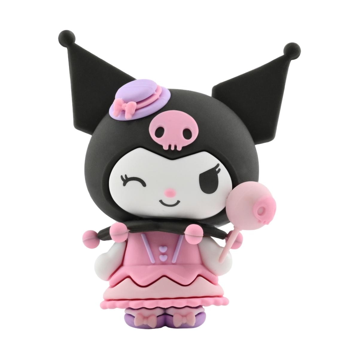 Imagen 9 de Mini figura Kuromi Birthday Party Series Sanrio 5 cm, modelos surtidos