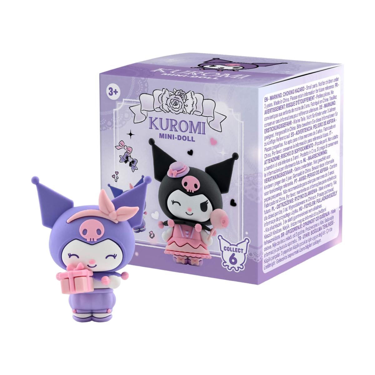 Imagen 11 de Mini figura Kuromi Birthday Party Series Sanrio 5 cm, modelos surtidos