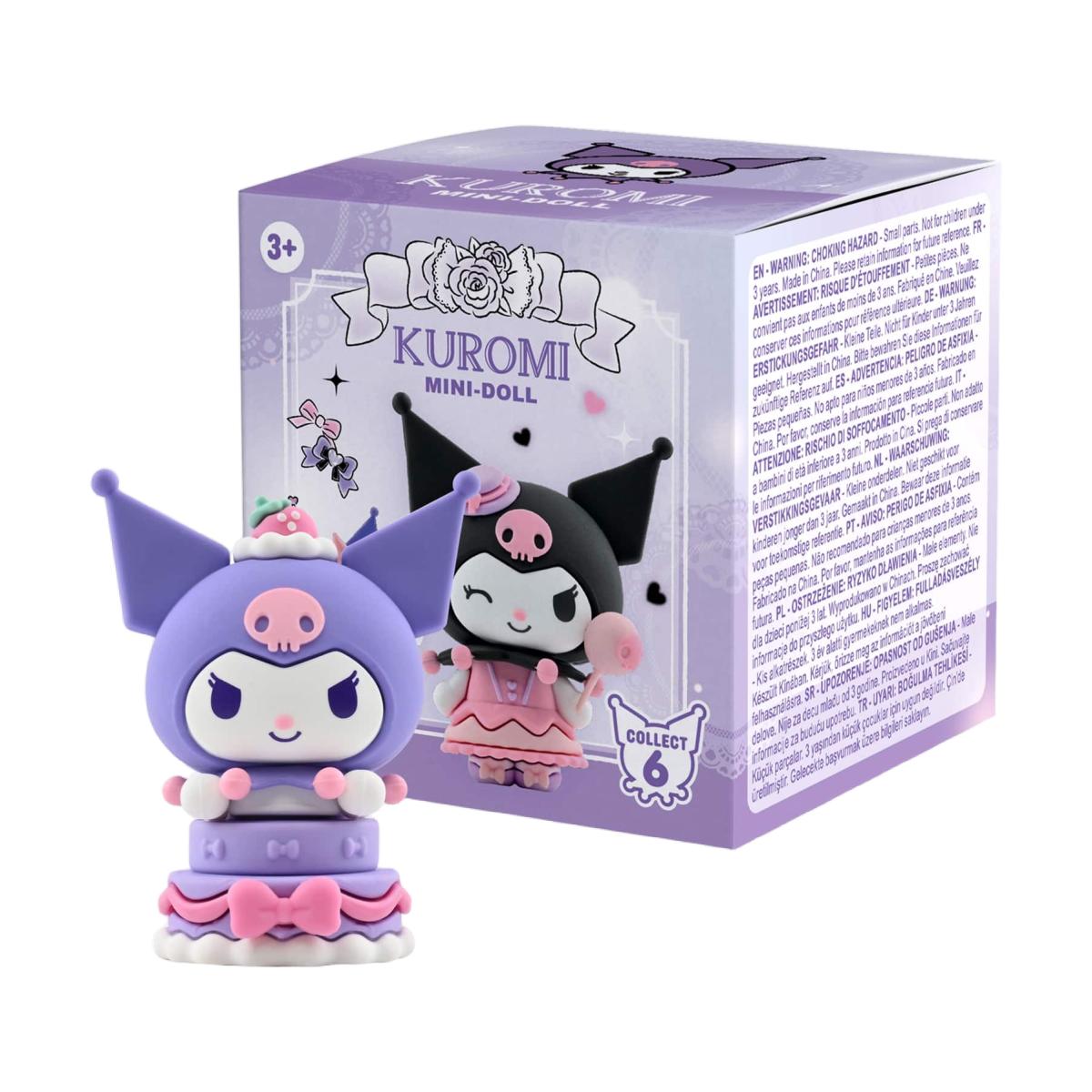 Imagen 12 de Mini figura Kuromi Birthday Party Series Sanrio 5 cm, modelos surtidos