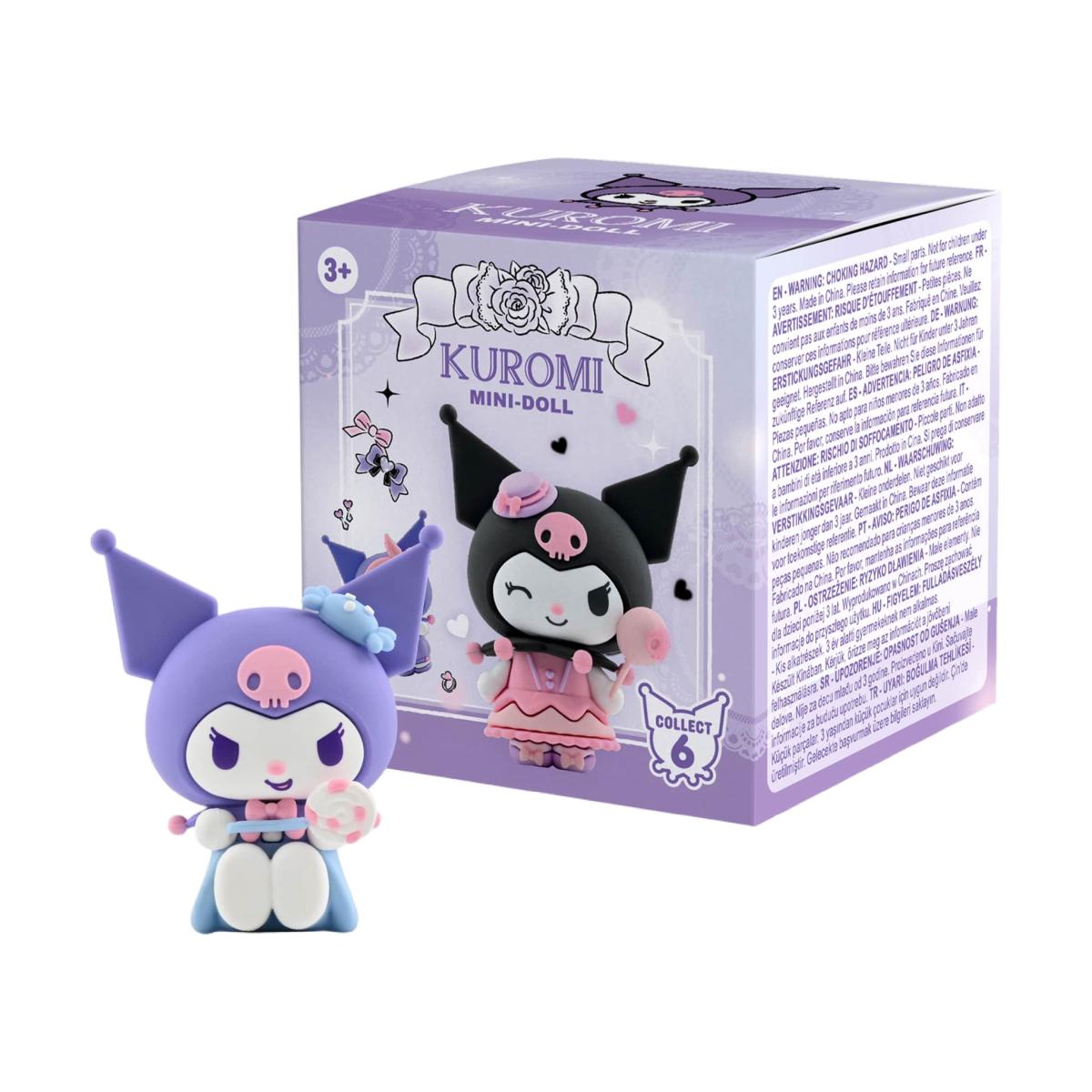 Imagen 13 de Mini figura Kuromi Birthday Party Series Sanrio 5 cm, modelos surtidos